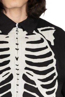 Rayon Twill BONE Drizzler JKT - Black -Menswear Rise Sales Store Kapital Rayon Twill BONE Drizzler JKT Black K2309LJ026 BLK 05 m