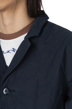 Rip Stop HOSPITAL Jacket - Navy -Menswear Rise Sales Store Kapital Rip Stop HOSPITAL Jacket Navy EK 594LJ NV 15 m
