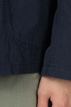 Rip Stop HOSPITAL Jacket - Navy -Menswear Rise Sales Store Kapital Rip Stop HOSPITAL Jacket Navy EK 594LJ NV 16 m