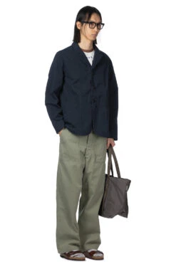 Rip Stop HOSPITAL Jacket - Navy -Menswear Rise Sales Store Kapital Rip Stop HOSPITAL Jacket Navy EK 594LJ NV 17 m