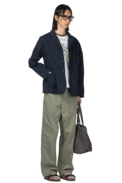 Rip Stop HOSPITAL Jacket - Navy -Menswear Rise Sales Store Kapital Rip Stop HOSPITAL Jacket Navy EK 594LJ NV 18 m