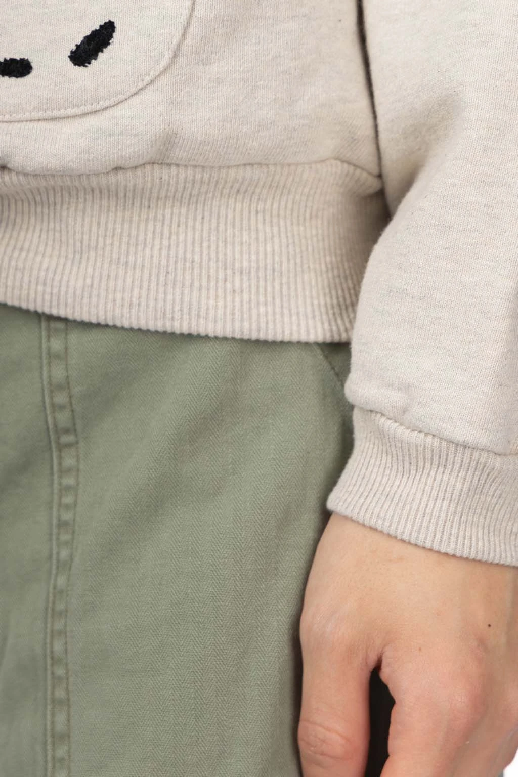 TOP SWT Knit MARIONETTE Hoodie (KINAPUPPU) - Natural 6 TOP SWT Knit MARIONETTE Hoodie (KINAPUPPU) - Natural - Image 6