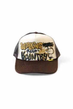WORKING HERO Trucker Cap - 6 Color Choices -Menswear Rise Sales Store Kapital WORKING HERO Trucker Cap 6 Color Choices K2311XH557 03