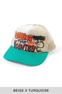 WORKING HERO Trucker Cap - 6 Color Choices -Menswear Rise Sales Store Kapital WORKING HERO Trucker Cap 6 Color Choices K2311XH557 26