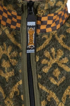 YOSEMITE Arabesque Fleece ZIP Blouson - Khaki -Menswear Rise Sales Store Kapital YOSEMITE Arabesque Fleece ZIP Blouson Khaki K2210LC083 KHA 11 m