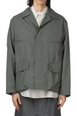 Lemaire 4 Pocket Overshirt - Ash Grey -Menswear Rise Sales Store LEMAIRE 4 Pocket Overshirt Ash Grey OW1056 LF1226 BK949 02