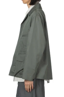 Lemaire 4 Pocket Overshirt - Ash Grey -Menswear Rise Sales Store LEMAIRE 4 Pocket Overshirt Ash Grey OW1056 LF1226 BK949 03