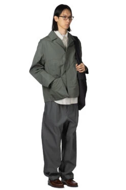 Lemaire 4 Pocket Overshirt - Ash Grey -Menswear Rise Sales Store LEMAIRE 4 Pocket Overshirt Ash Grey OW1056 LF1226 BK949 08