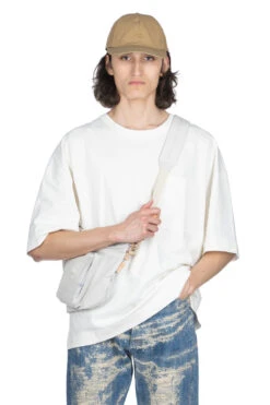 Lemaire BOXY T-SHIRT - Chalk