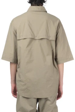 Lemaire Double Pocket SS Shirt - Dusty Khaki -Menswear Rise Sales Store LEMAIRE Double Pocket SS Shirt Dusty Khaki SH1079 LF1234 GR641 2004