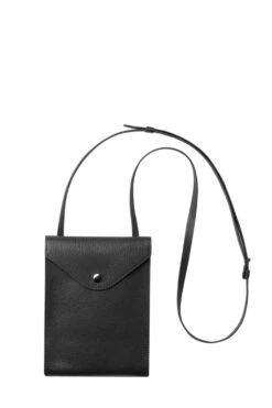 Lemaire ENVELOPPE WITH STRAP - Black