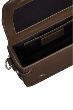 Lemaire RANSEL MINI SATCHEL - Khaki Moss -Menswear Rise Sales Store LEMAIRE RANSEL MINI SATCHEL Khaki Moss BG0056 LL0016 GR661 04