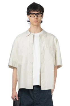 Lemaire SS Pyjama Shirt - Pale Mastic
