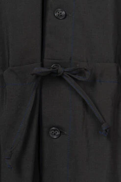 Jumpsuit - Black 17 Jumpsuit - Black -Menswear Rise Sales Store Manual Alphabet Jumpsuit Black MA J 371 08 m