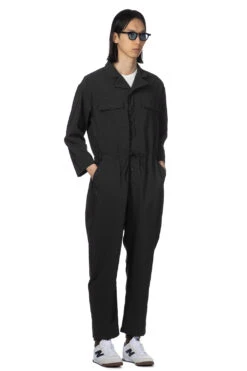 Jumpsuit - Black 19 Jumpsuit - Black -Menswear Rise Sales Store Manual Alphabet Jumpsuit Black MA J 371 10 m