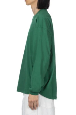 USA Cotton Round-Back Dry Tee - Green -Menswear Rise Sales Store Manual Alphabet USA Cotton Round Back Dry Tee Green MA C 211 GR 03