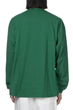 USA Cotton Round-Back Dry Tee - Green -Menswear Rise Sales Store Manual Alphabet USA Cotton Round Back Dry Tee Green MA C 211 GR 04