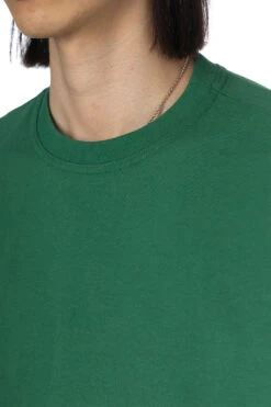 USA Cotton Round-Back Dry Tee - Green -Menswear Rise Sales Store Manual Alphabet USA Cotton Round Back Dry Tee Green MA C 211 GR 05