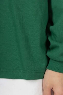 USA Cotton Round-Back Dry Tee - Green -Menswear Rise Sales Store Manual Alphabet USA Cotton Round Back Dry Tee Green MA C 211 GR 06