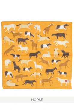 Handkerchief - By Yoko Matsumoto -Menswear Rise Sales Store Mino Washi Handkerchief by Yoko Matsumoto yj18 22 1808 1837 08