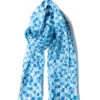 Scarf - 180 X 50cm - Kyoto Blue - Water Way