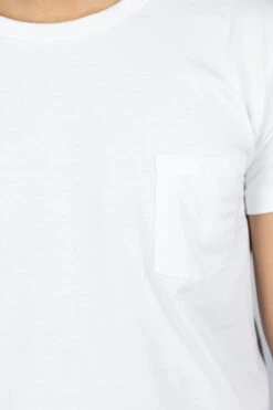 T-Shirt - White -Menswear Rise Sales Store N Hoolywood T Shirt White 2RCH WH 05