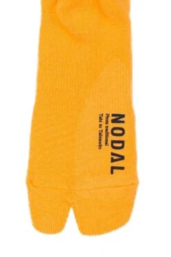 NODAL Logo Socks - Mandarin Orange -Menswear Rise Sales Store NODAL NODAL Logo Socks Mandarin Orange ND21X022MO ML 02