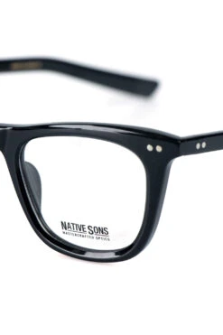 Spirit - Black X Black Temple -Menswear Rise Sales Store Native Sons Spirit Black x Black Temple NSPL 038E 03