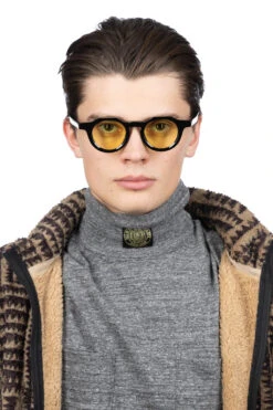 Gera Gera - BK-YL 9 Gera Gera - BK-YL -Menswear Rise Sales Store OnOmatopee Eyewear Gera Gera BK YL Gera BKYL 60 m
