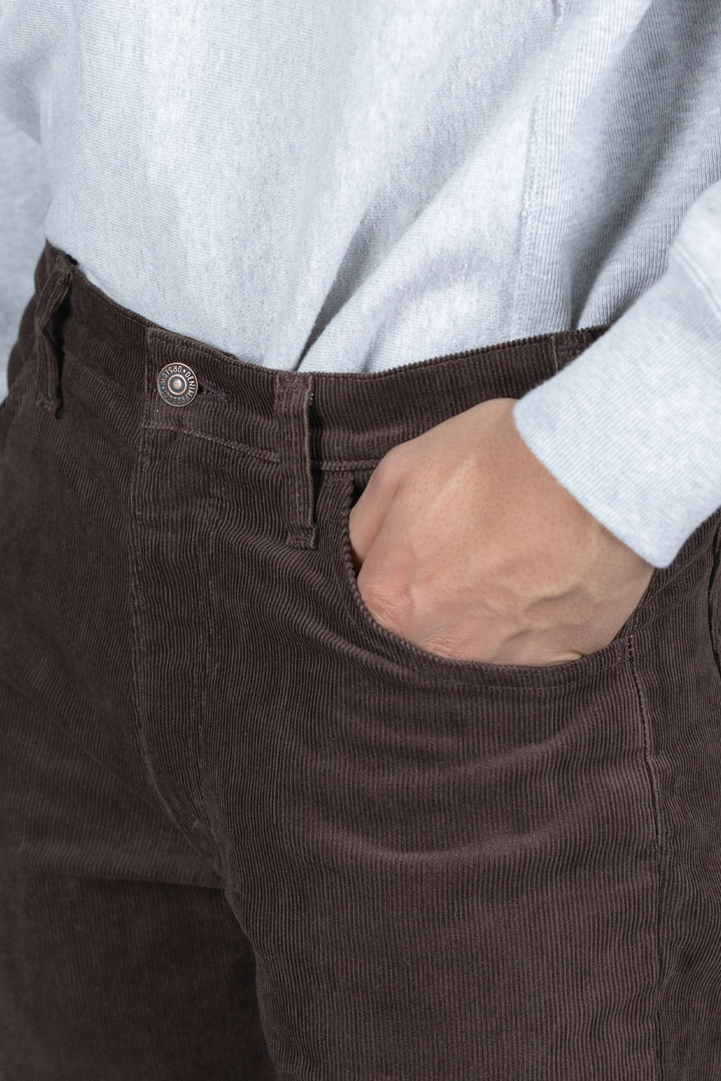 107 Corduroy Ivy Fit - Coffee Brown 5 107 Corduroy Ivy Fit - Coffee Brown - Image 5