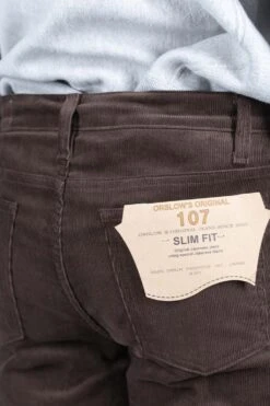 107 Corduroy Ivy Fit - Coffee Brown 13 107 Corduroy Ivy Fit - Coffee Brown -Menswear Rise Sales Store OrSlow 107 Corduroy Ivy Fit Coffee Brown 01 0107W C52 06 m