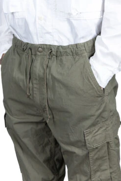 Easy Cargo Army Green Pants -Menswear Rise Sales Store OrSlow Easy Cargo Army Green Pants 01 5265 76 35 m