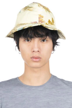 Hawaiian Metro Hat - Yellow -Menswear Rise Sales Store OrSlow Hawaiian Metro Hat Yellow 03 033 46 11 m