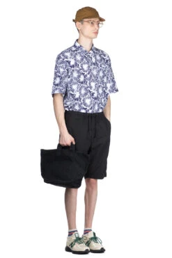 New Yorker Shorts Typewriter Cloth - Black -Menswear Rise Sales Store OrSlow New Yorker Shorts Typewriter Cloth Black 03 7022 61 ac 08 m