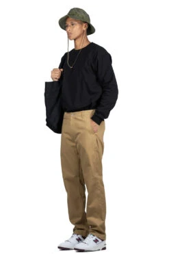 Slim Fit Army Trousers - Khaki -Menswear Rise Sales Store OrSlow Slim Fit Army Trousers Khaki 01 5361 40 viv 06