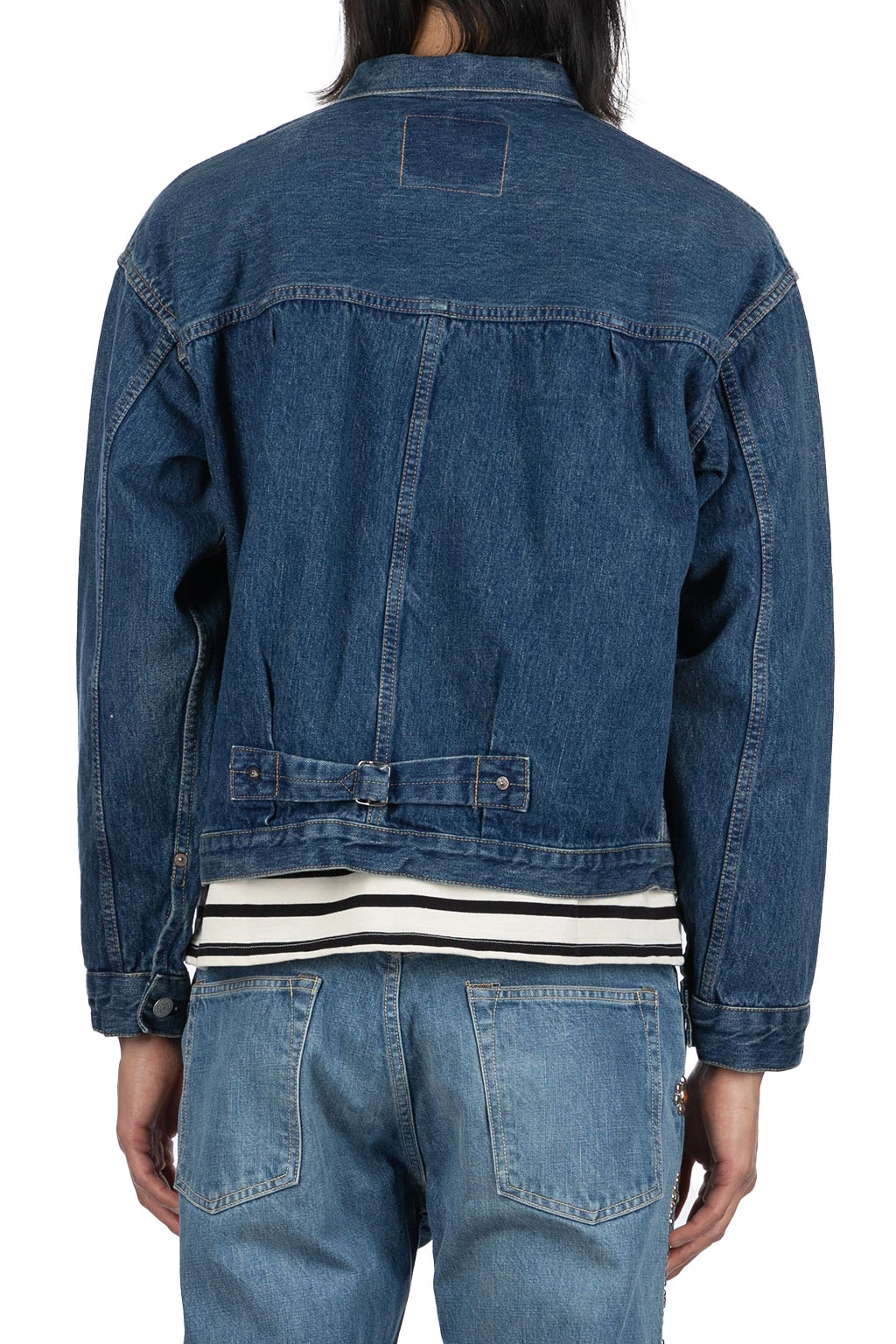 Type 1 40's Pleated Front Blouse Vintage Wash - Image 4