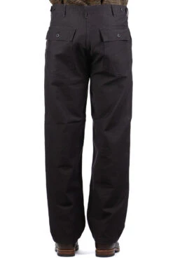 US Army Fatigue Pants - Black -Menswear Rise Sales Store OrSlow US Army Fatigue Pants Black 01 5002 61 ta 25 m