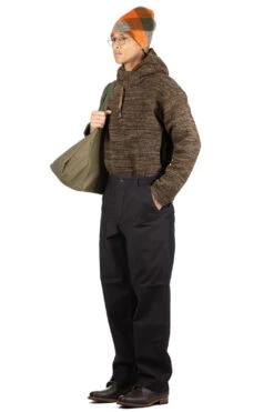 US Army Fatigue Pants - Black -Menswear Rise Sales Store OrSlow US Army Fatigue Pants Black 01 5002 61 ta 29 m