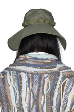 US Army Wide Brim Jungle Hat - Army Green -Menswear Rise Sales Store OrSlow US Army Wide Brim Jungle Hat Army Green 03 023W 76 noe 13 m