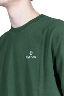 Allan T-Shirt - Green -Menswear Rise Sales Store Palmes Allan T Shirt Green 115339 07