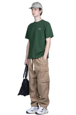 Allan T-Shirt - Green -Menswear Rise Sales Store Palmes Allan T Shirt Green 115339 08