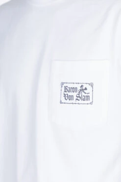 Baron Pocket T-Shirt - White -Menswear Rise Sales Store Palmes Baron Pocket T Shirt White 116342 05