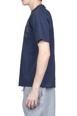 Ivan Tee - Navy -Menswear Rise Sales Store Palmes Ivan Tee Navy PTMALIND367BAR NV 03 m
