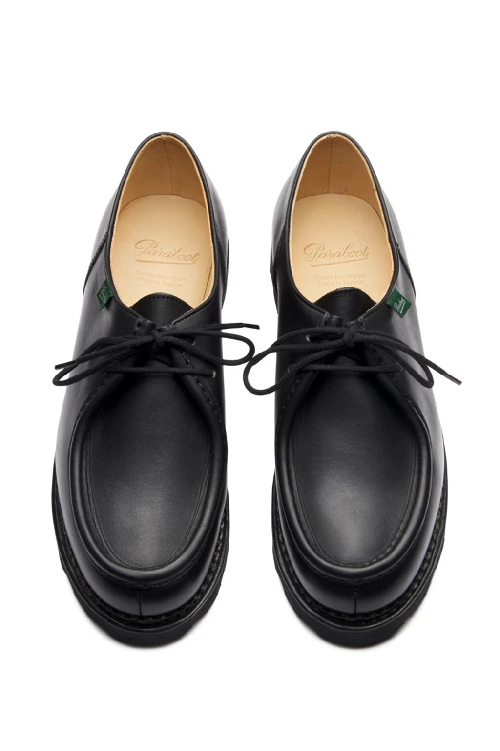 Paraboot Men's Michael - Lisse Noir 3 Paraboot Men's Michael - Lisse Noir - Image 3