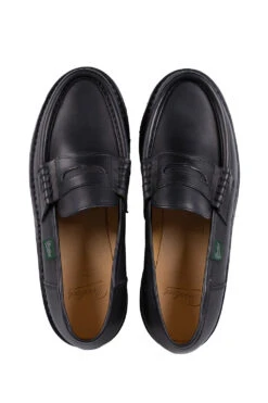 Paraboot Men's Reims - Lisse Noir -Menswear Rise Sales Store Paraboot Mens Reims Lisse Noir 099412 05