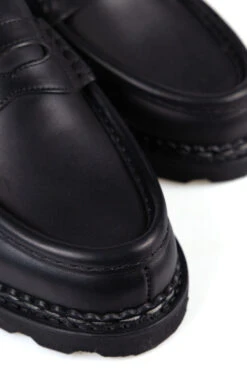 Paraboot Men's Reims - Lisse Noir -Menswear Rise Sales Store Paraboot Mens Reims Lisse Noir 099412 07