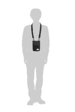 PORTER SWITCH Shoulder Pouch - Black -Menswear Rise Sales Store Porter Yoshida PORTER SWITCH Shoulder Pouch Black 874 04681 16