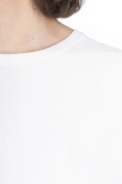 Round Hem Tall Tee - White -Menswear Rise Sales Store SOE Ready to Wear Round Hem Tall Tee White 1874 11 018 WH 05