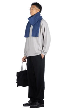 5G Ribbed Muffler - 2 Color Choices -Menswear Rise Sales Store Still by Hand 5G Ribbed Muffler 2 Color Choices GD04233 noe 12 m