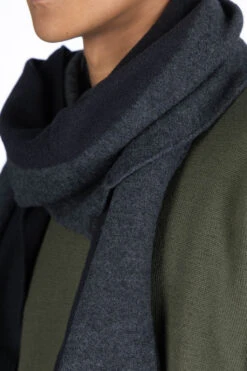 Bicolour Stole - 2 Color Choices 16 Bicolour Stole - 2 Color Choices -Menswear Rise Sales Store Still by Hand Bicolour Stole 2 Color Choices GD05233 17c m